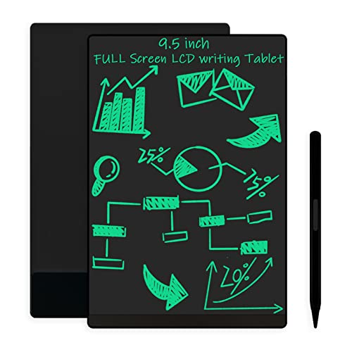 Amoretti Sonnet LCD Writing Tablet 95in Erasable Reusable Electronic Drawing Pads Electronic scratchpad for Kids and Adults toDo List Table with Magnetic - Image 1