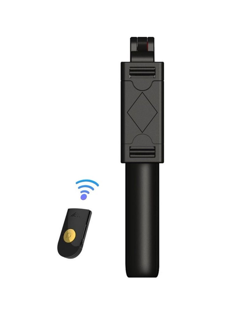 TIGER K07 Integrated Selfie Stick Tripod with Bluetooth Remote – Wireless BT 4.0 Extendable Alloy Camera Stand for Smartphones, Lightweight Portable Tripod with Adjustable Angle & Detachable Shutter for Vlogging, Travel & Live Streaming - Image 1