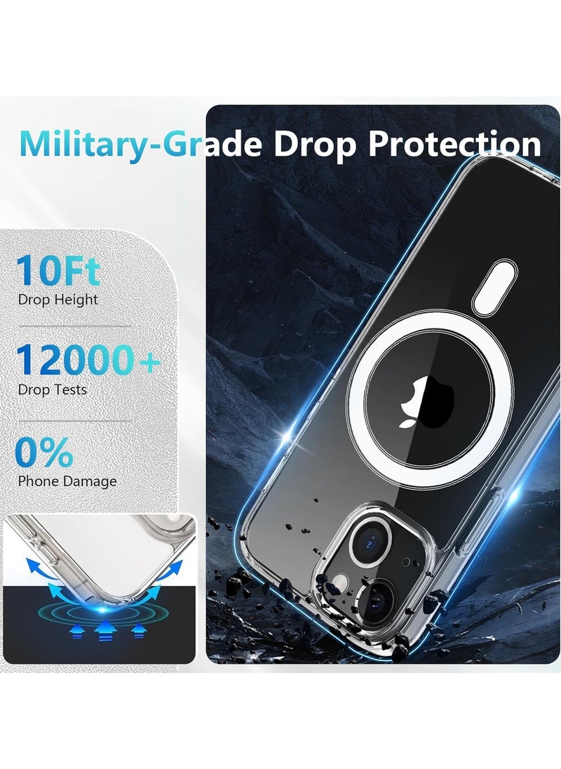 Generic - Protection Case Cover With MagSafe for Apple iPhone 15 Clear - Image 1