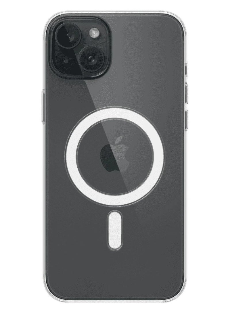 Generic - Protection Case Cover With MagSafe for Apple iPhone 15 Clear - Image 1