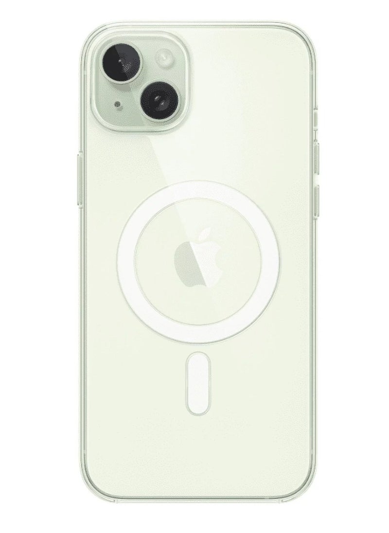 Generic - Protection Case Cover With MagSafe for Apple iPhone 15 Clear - Image 1