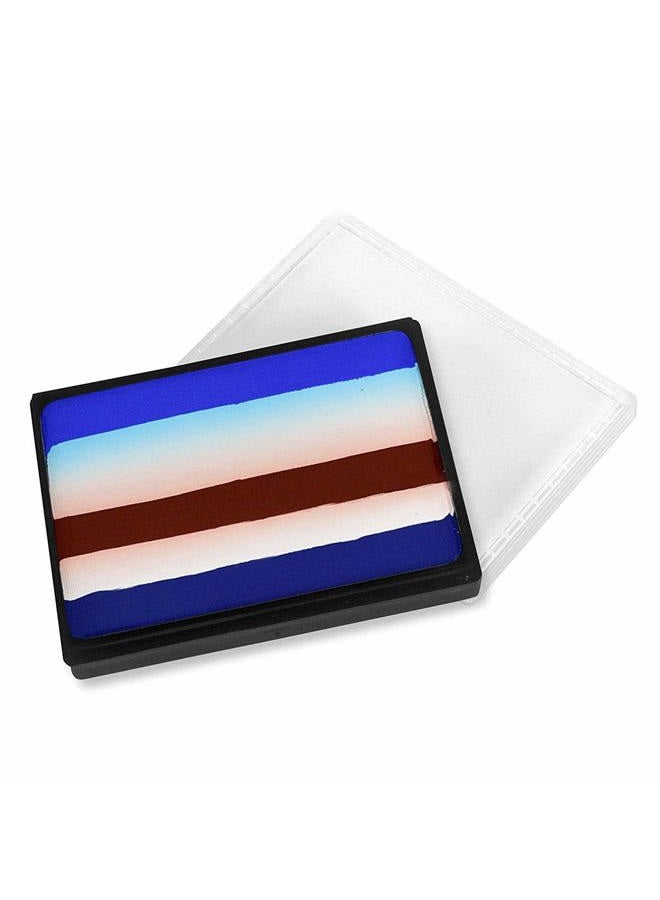 mehron Paradise Makeup AQ - Prisma BlendSet - Patriot, Blue - Image 1