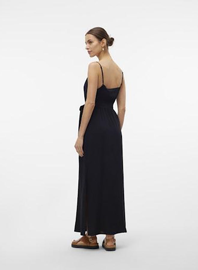 VERO MODA Vmeasy Joy Slit Maxi V-Neck Dress Wv Ga  - Image 5
