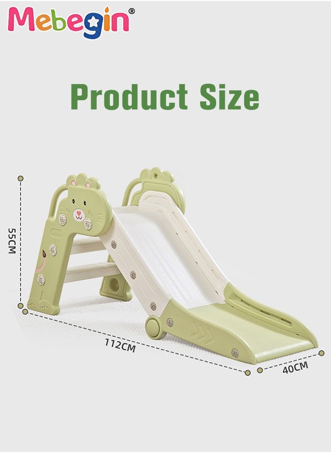 Folding Slide with Adorable Appearance, Freestanding Climber Playset, Durable Sturdy Slide with Three-stage Slide Design, Solid Base, Smooth Edges and Corners, Indoor and Outdoor Use, Ideal Gifts for Kids, 40*112*55cm - pzsku/ZA6B170AFCF62F1C29B49Z/45/_/1703234532/73a631ed-b6bf-47a9-930d-2678260f96c2