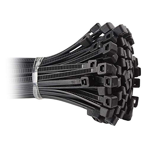 SCHOFIC Cable Zip Ties Heavy Duty 368 MM [SIZE 14.5 INCH], Ultra Strong Plastic [POLYAMIDE] Wire Ties with 49 Pounds Tensile Strength, Nylon Tie Wraps with 4.8 MM Width (25, Color May Vary) - Image 4
