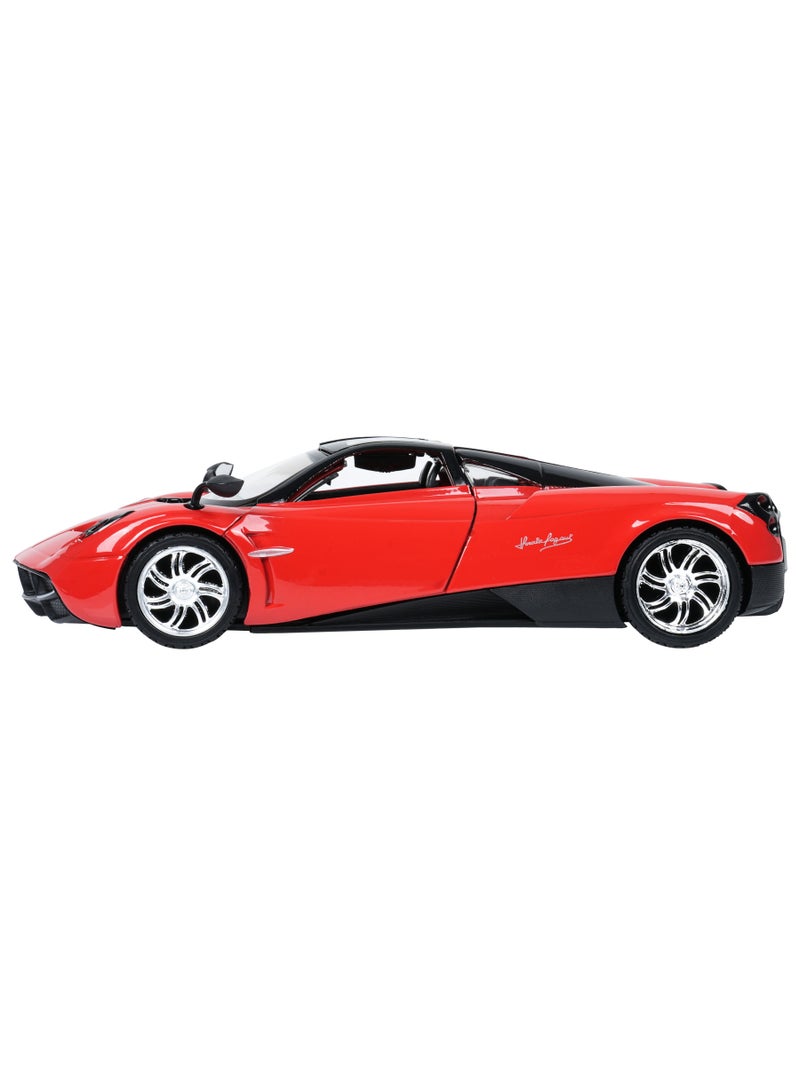 موتورماكس سيارة باجاني هوايرا مصبوبة بمقياس 1:24 | سيارة إيطالية خارقة مرخصة رسميًا | أبواب تفتح، تصميم داخلي مفصل، ولعبة مصبوبة تتحرك بحرية - Image 3