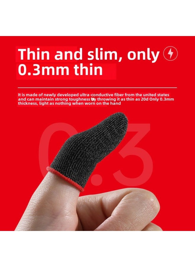 Generic Explosions Game Finger Sleeve Chicken Eating Artifact King E-sports Finger Sleeve Touch Screen Breathable Sweat-proof Hand Swim Finger Sleeve-Product Color: E-sports Finger Gloves  - Image 5