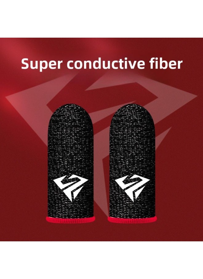 Generic Explosions Game Finger Sleeve Chicken Eating Artifact King E-sports Finger Sleeve Touch Screen Breathable Sweat-proof Hand Swim Finger Sleeve-Product Color: E-sports Finger Gloves  - Image 1