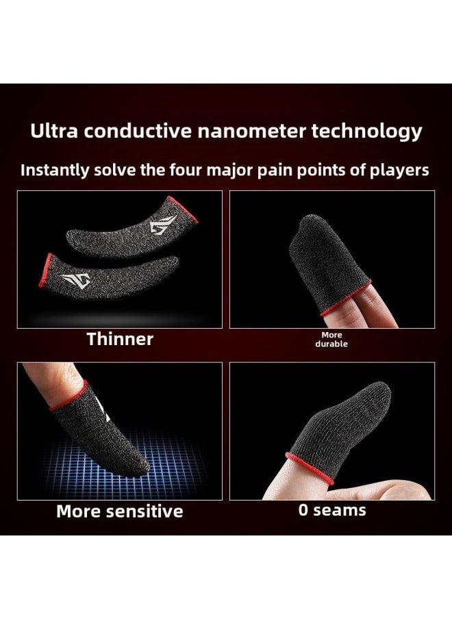 Generic Explosions Game Finger Sleeve Chicken Eating Artifact King E-sports Finger Sleeve Touch Screen Breathable Sweat-proof Hand Swim Finger Sleeve-Product Color: E-sports Finger Gloves  - Image 3