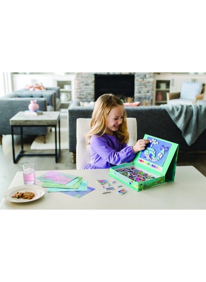 Peaceable Kingdom - Mermaid Island Sparkle Mosaics Magnet Design Mosaic - Image 1