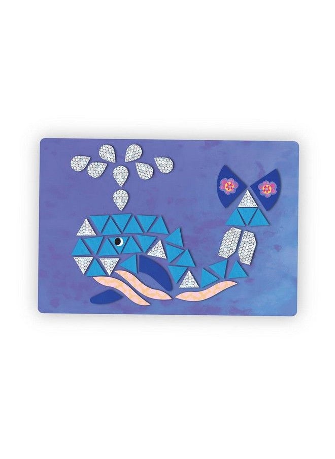 Peaceable Kingdom - Mermaid Island Sparkle Mosaics Magnet Design Mosaic - Image 1