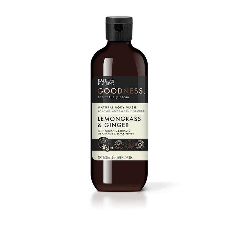 Baylis & Harding غسول الجسم بايليس هاردينغ جودنس بالليمون والزنجبيل 500 مل صديق للنباتيين - Image 2