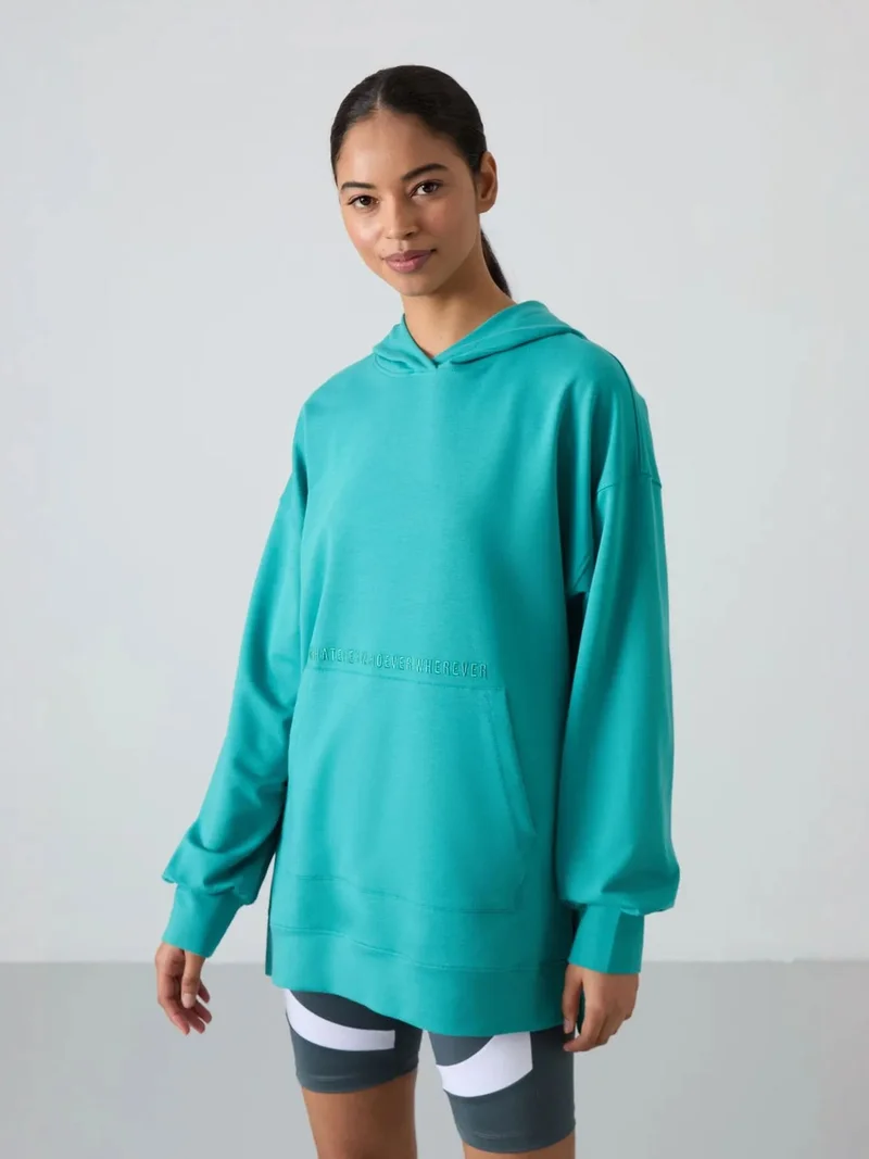 Tommylife TOMMY Oversized Printed Hooded Sweatshirt