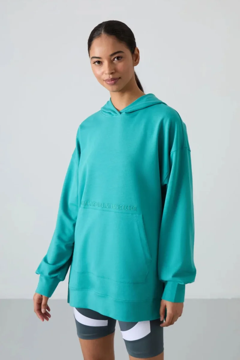 Tommylife TOMMY Oversized Printed Hooded Sweatshirt