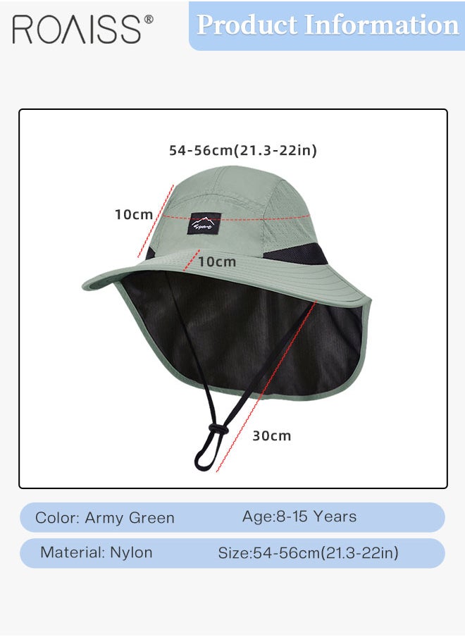 Children's Shawl Sun Hat with Windproof Rope, Summer Sun Beach Anti-ultraviolet Breathable Quick-drying Fisherman Hat Outdoor Accessories - pzsku/ZA6B20E0DE291FDDDCC29Z/45/_/1720429050/652cb080-267c-4b41-ab8b-902a329eb652