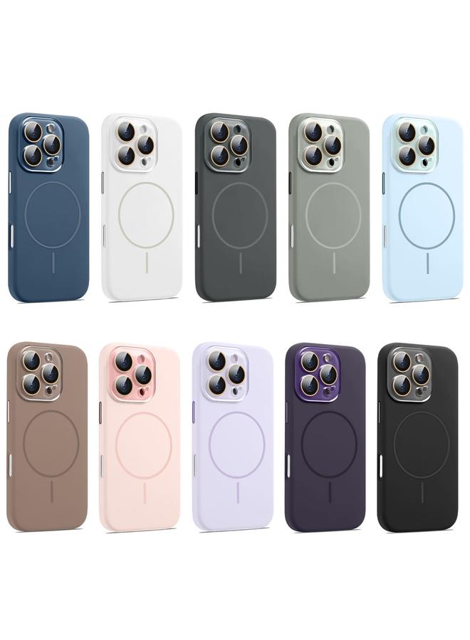 Zaboon Case For iPhone 13 Pro AG Fine Hole Liquid Silicone MagSafe Magnetic Phone Case - Image 2