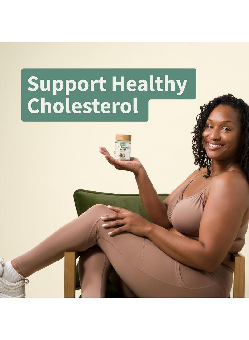 SNAP SUPPLEMENTS صحة الكوليسترول + البربرين + شوك الحليب + الثوم + الخرشوف - مكمل غذائي - يدعم مستويات الكوليسترول الصحية وصحة القلب الطبيعية، 60 كبسولة - Image 4