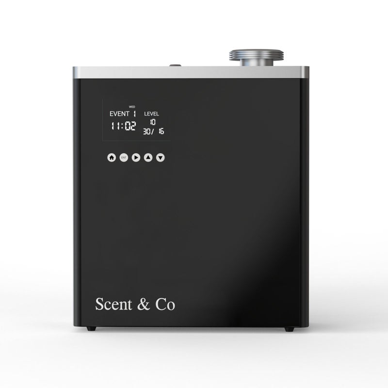 Scent & Co Metal Aroma Diffuser 500ML, Breeze of Joy Essential Oil Diffuser, Medium Size Metal Fragrance Machine for Homes & Offices, Latest Cold Air Technology, 2000 to 3000 m³ Coverage, Quiet & Easy to Use - Image 1