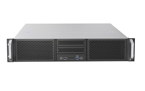 Rosewill 2U Rackmount Server Chassis | Supports up to 8 x 3.5 HDD | ATX Motherboard Support | 2U/CRPS PSU | 3 x 80mm PWM Fans | USB 3.2 Type-C | RSV-Z2008 - Image 2