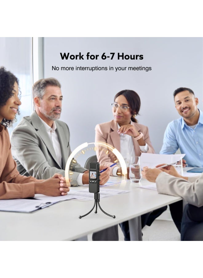 والالا كاميرا للجسم مع تسجيل الصوت والفيديو، كاميرا صغيرة للجسم بسعة 128 جيجابايت مع عدسة دوارة 180 درجة، رؤية ليلية ببطارية تدوم 6 ساعات، كاميرا يمكن ارتداؤها للحيوانات الأليفة والمنزل والمكتب - Image 4