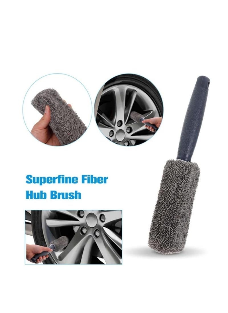 Dubkart - 9 Pieces Microfiber Car Cleaning Kit - Image 1