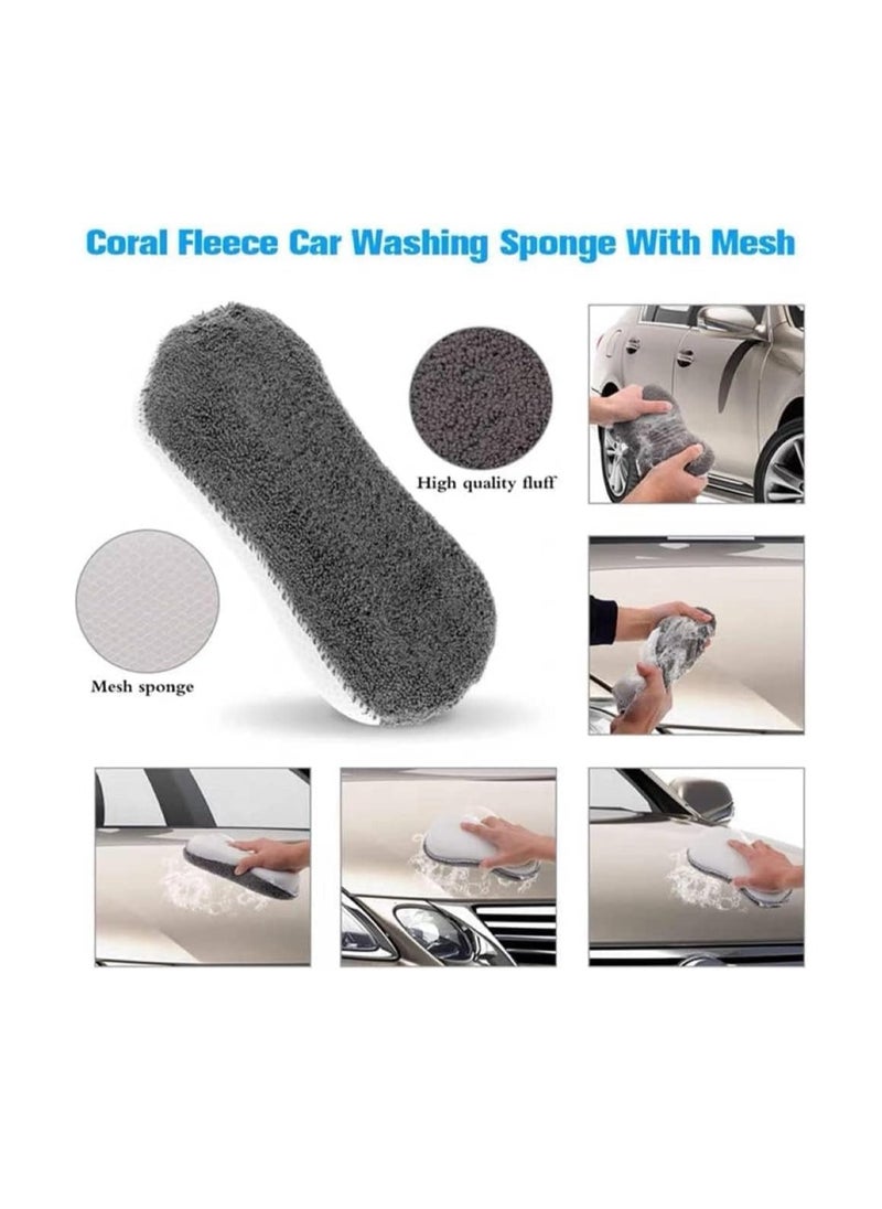 Dubkart - 9 Pieces Microfiber Car Cleaning Kit - Image 1