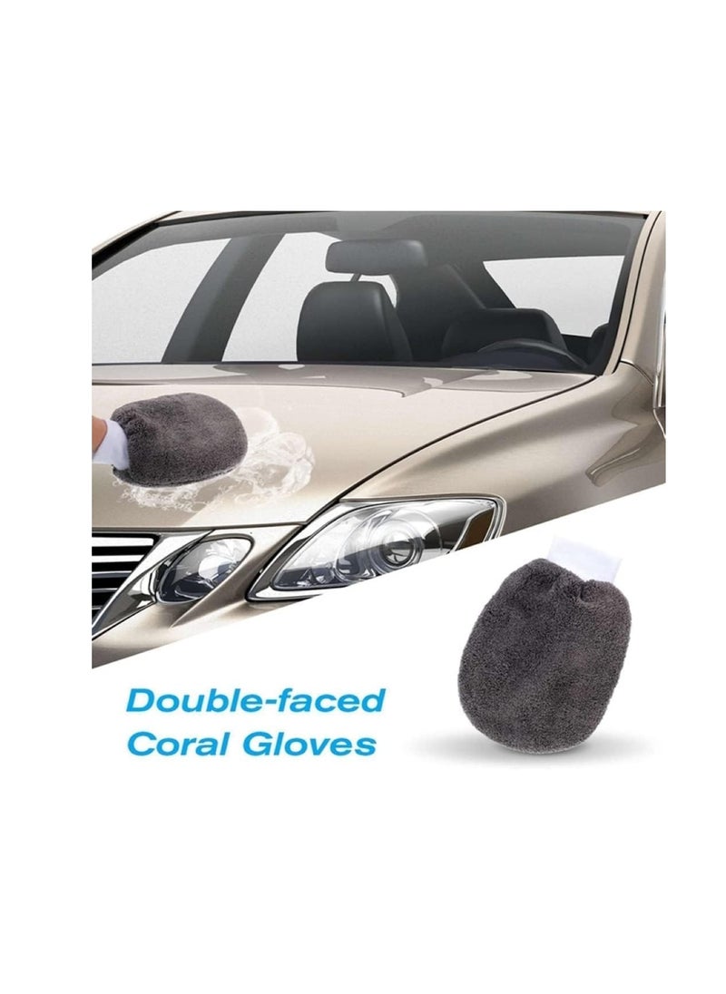Dubkart - 9 Pieces Microfiber Car Cleaning Kit - Image 1