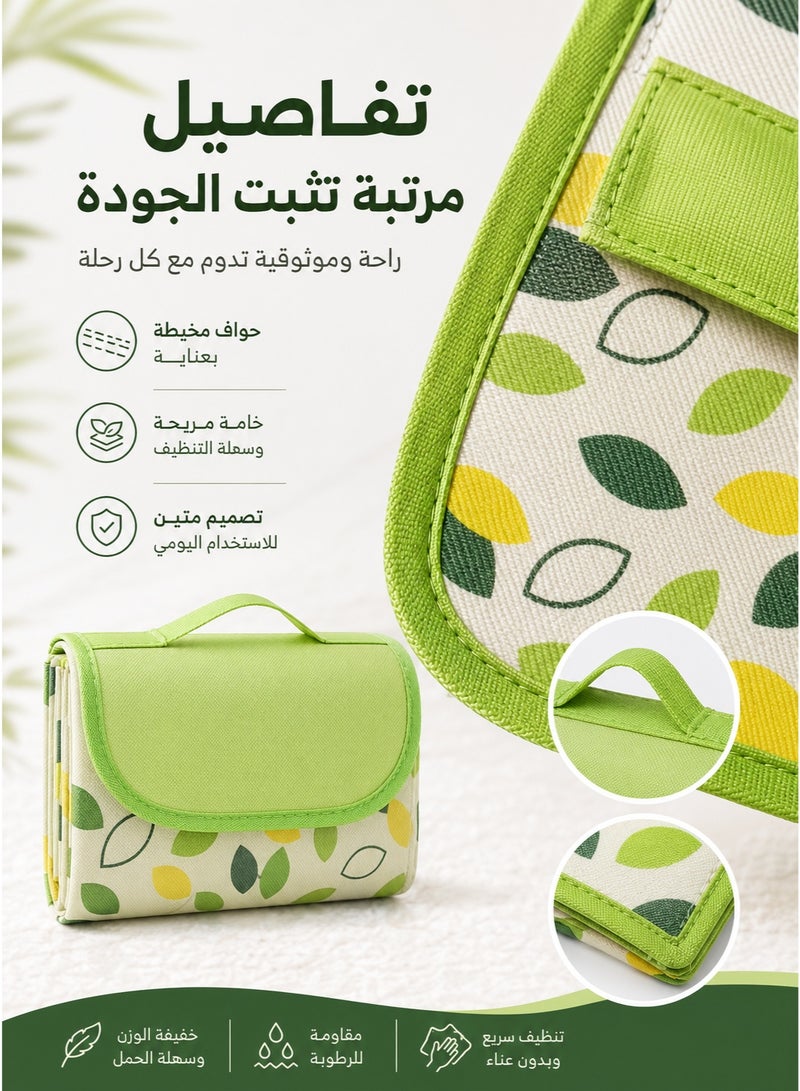 Aji Foldable Children's Outdoor Beach Personalized Camping Sleep Picnic Mat - Durable & Comfortable - Image 2