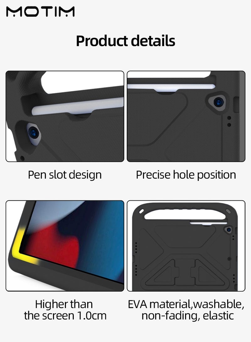 موتيم حافظة أطفال لأجهزة آيباد إير الجيل الخامس 2022/ آيباد إير الجيل الرابع 2020 برو 11، حافظة آيباد إير 5 و 4، حافظة مقاومة للصدمات مع مقبض/حامل/حامل قلم رصاص لأجهزة آيباد إير الجيل الخامس والجيل الرابع 10.9 بوصة - Image 5