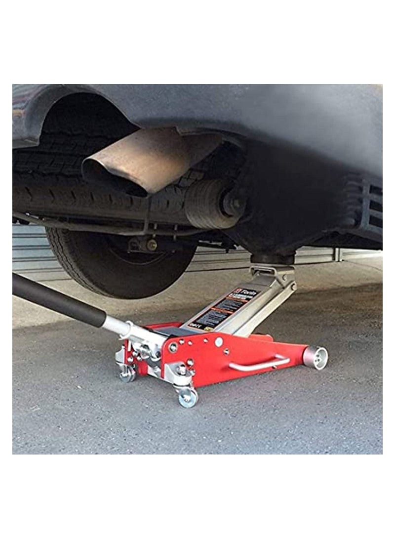 SYOSI 125mm Universal Floor Jack Rubber Pad Jack Pad Adapter Pinch Weld Side Frame Rail Protector Puck/Pad Maximum Load Bearing 3 Ton Soft Rubber Surface - Image 4