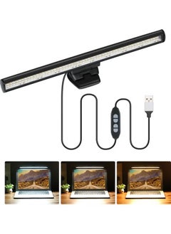 Golau E-Reading Mопitоr Laptop Screen Light Bar LED Desktop Table Lamp Eye Protection Reading Lamp LED Light Dimmable USB Desk Lamps Yellow 260x22mm  - Image 1