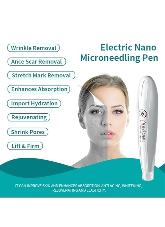 Nano-crystal introducer face automatic liquid micro-crystal pen light guide lyophilized powder water light