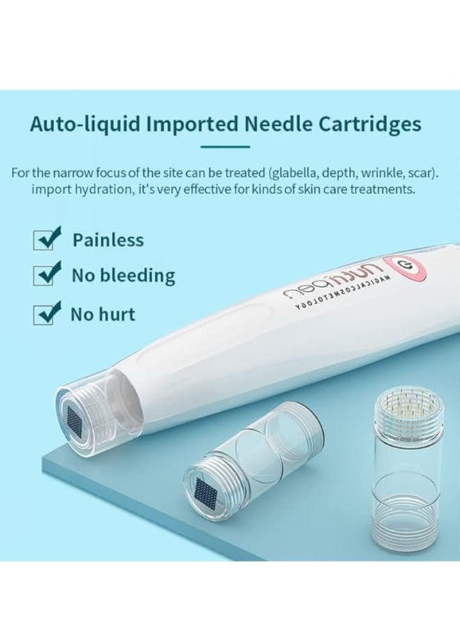 Nano-crystal introducer face automatic liquid micro-crystal pen light guide lyophilized powder water light