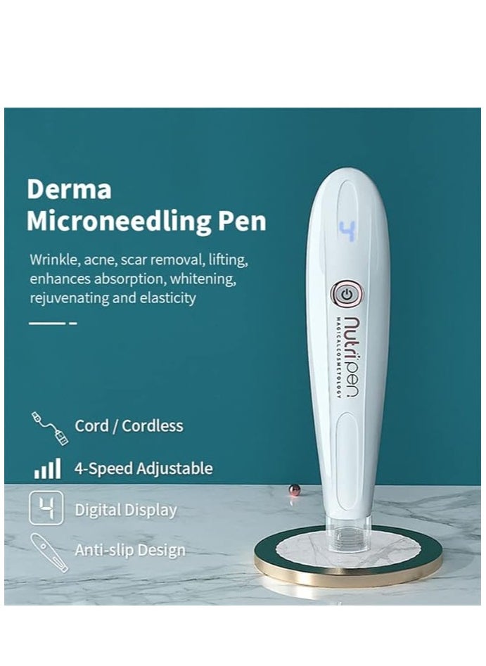 Nano-crystal introducer face automatic liquid micro-crystal pen light guide lyophilized powder water light
