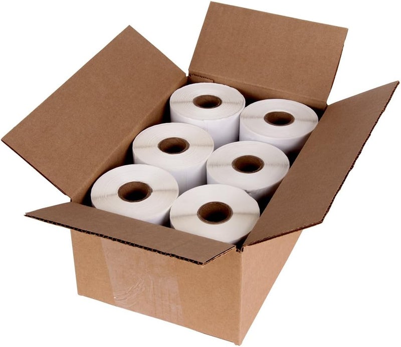 KENCO 4" x 6" Compatible with Dymo® 4XL Postage Shipping Labels, Compatible with Dymo 1744907 (1 Roll - 220 Labels Per Roll) (6 Pack) - Image 2