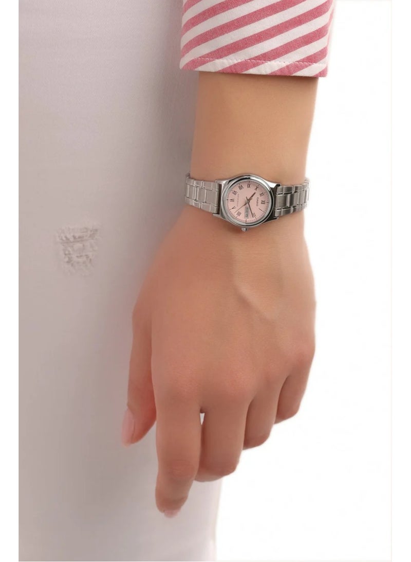 Casio LTP-V006D-4BUDF Watch for Women Analog Silver Metal - Image 2