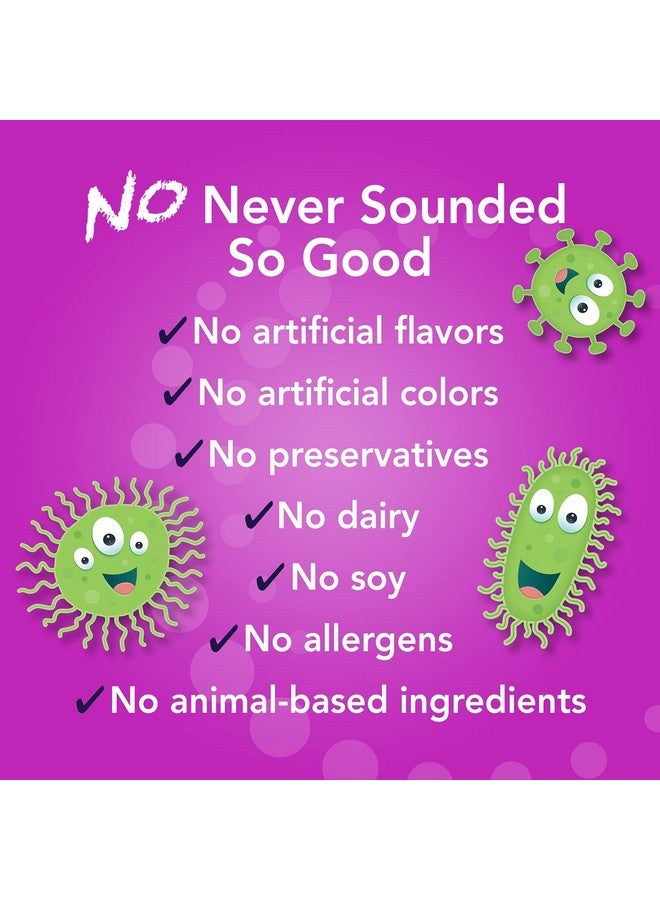 Bio360 Kids Probiotic Supplement, Daily Support for Kid's Gut, Immune, Brain & Whole Body Health, 15 Strains 5 Billion CFU, Organic Prebiotic Apple Fiber, 30 Chewable Mixed Berry Flavor (2 Pack) - Image 2