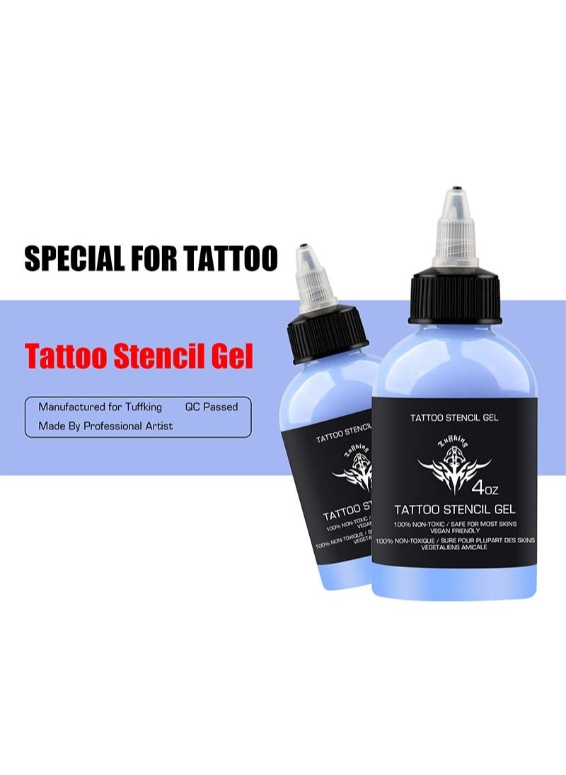 HaLunhi - Professional Tattoo Transfer Gel Template Base Paste Semi-permanent Tattoo Transfer Paste Transfer Paste Suitable for Transfer Paper Machine Tattoo Supplies Accessories 120ML - Image 1