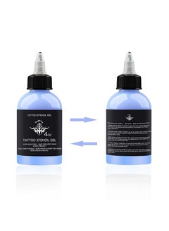 HaLunhi Professional Tattoo Transfer Gel Template Base Paste Semi-permanent Tattoo Transfer Paste Transfer Paste Suitable for Transfer Paper Machine Tattoo Supplies Accessories 120ML  - Image 4