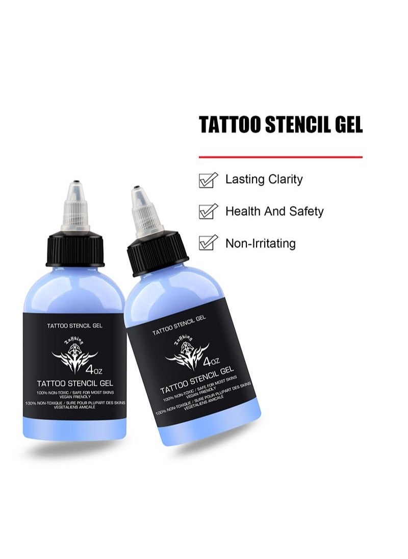 HaLunhi - Professional Tattoo Transfer Gel Template Base Paste Semi-permanent Tattoo Transfer Paste Transfer Paste Suitable for Transfer Paper Machine Tattoo Supplies Accessories 120ML - Image 1