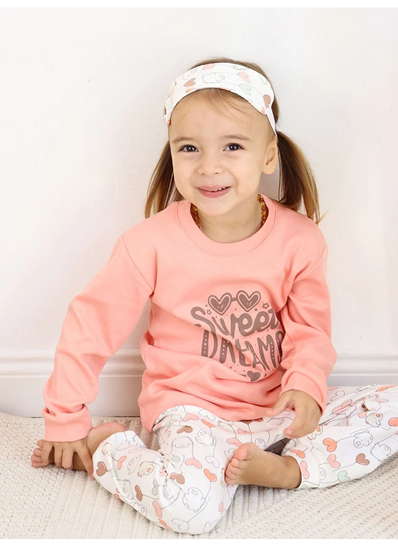 Luggi Baby 1-5 Years Old Girl Eye Patch Pajama Set