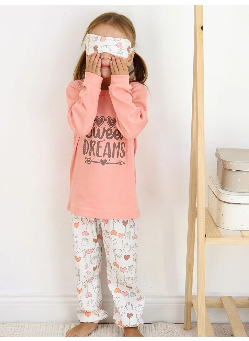 Luggi Baby 1-5 Years Old Girl Eye Patch Pajama Set