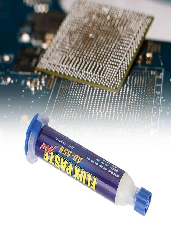SCHOFIC UV-559 No-clean Halogen-free Soldering Flux Paste for Electronics, BGA Repair, 10mL Syringe - Image 5