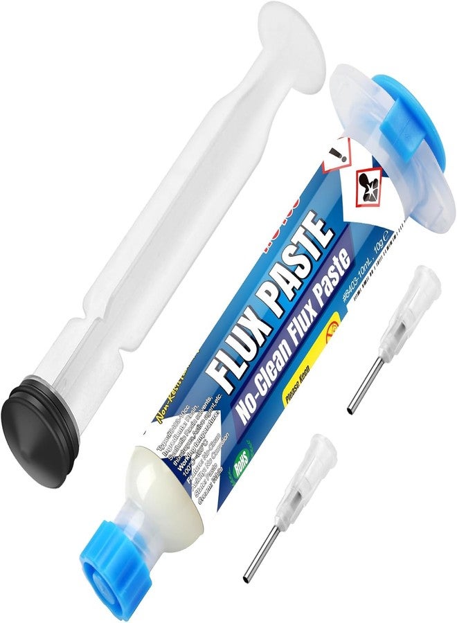 SCHOFIC UV-559 No-clean Halogen-free Soldering Flux Paste for Electronics, BGA Repair, 10mL Syringe - Image 1