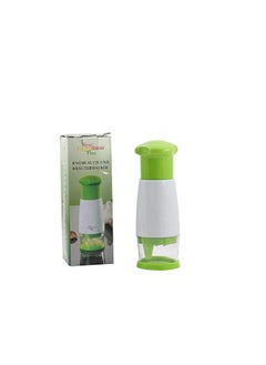 Generic Versatile manual garlic slicer, designed to chop garlic, herbs and small vegetables easily and quickly. It has a modern, ergonomic design with an easy-squeeze top lid, making chopping more efficient and less messy  - Image 2