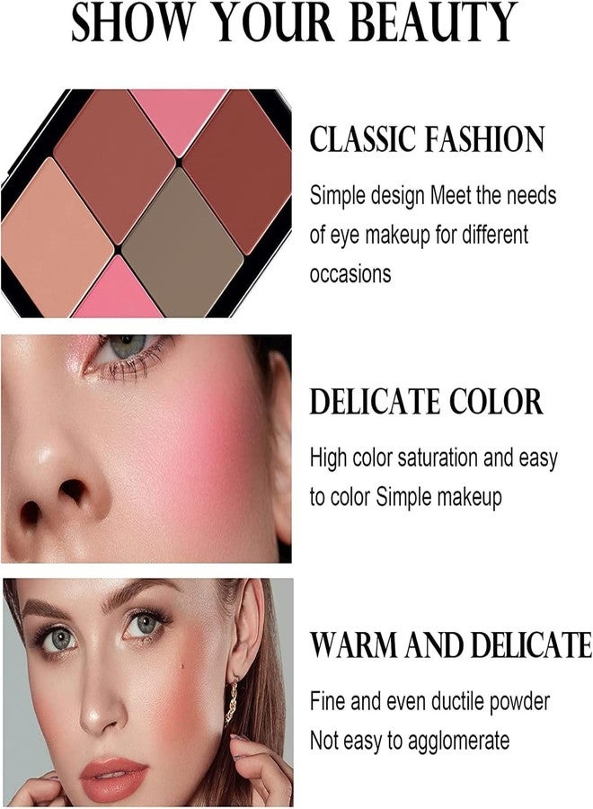 Ruby Face Rubyface12 Colors Cream Blush Palette, Long-Wearing Moisturizing Formula, Fade-Proof High-Intensity Pigment, Natural-Looking Matte Finish for All Skin Types - Image 5