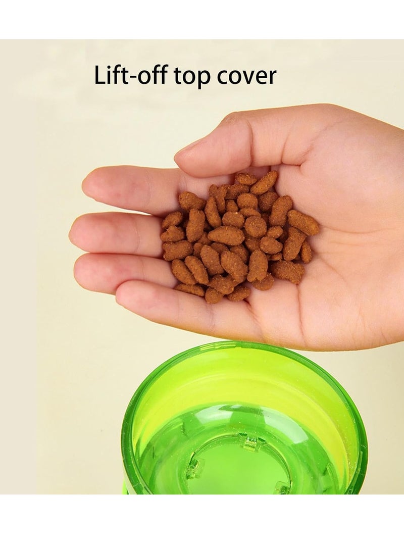 لعبة موزع حلوى الضفدع للقطط، لعبة توزيع الطعام - لعبة تفاعلية للقطط، ألعاب موزع الطعام للحيوانات الأليفة والقطط وألعاب القطط ذات التغذية البطيئة، ألعاب القطط اللطيفة - Image 4