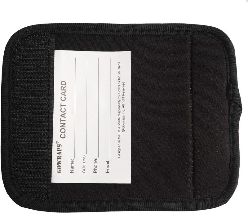 Gowraps 5 Pack Neoprene Luggage Handle Wraps for Suitcase Travel Luggage Tags/Identifiers/Marker/Grips - Image 3