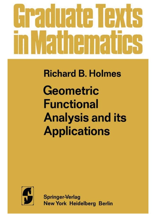 Geometric Functional Analysis and its Applications 