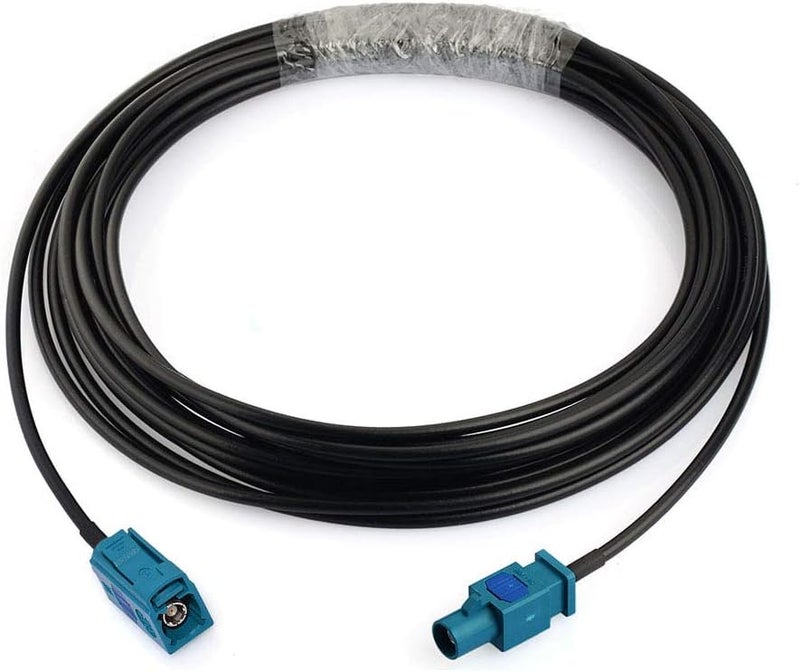 BINGFU Fakra Z Female to Male Vehicle Car Antenna Extension Cable 20 feet for Car Stereo Android Head Unit GPS Navigation FM AM Radio Sirius XM Satellite Radio 4G LTE TEL Telematics Bluetooth Module - Image 1